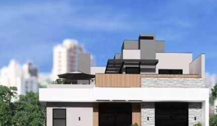 Sobrado no bairro Hauer com 3 quartos (1 suíte), 109,43m²  à venda por R$ 719.000 - Hauer - Curitiba/PR