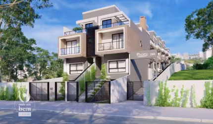 Sobrado com 3 Quartos, 3 Suites, Churrasqueira, Hidromassagem, à venda, 156 m² por R$ 1.584.522 - Mercês - Curitiba/PR