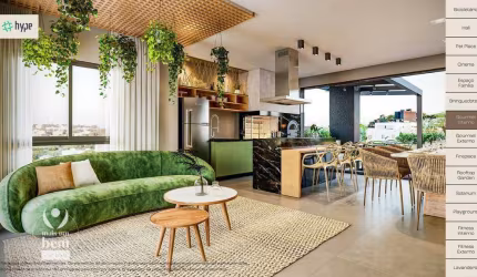 Apartamento Garden com 2 quartos sendo 1 suíte à venda, 58 m² por R$ 628.900 - Bacacheri - Curitiba/PR