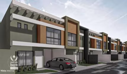 Sobrado 3 dormitórios à venda, de 111 m² até 130m²  por R$954.976,50 a R$1..128.120,68 - Portão - Curitiba/PR