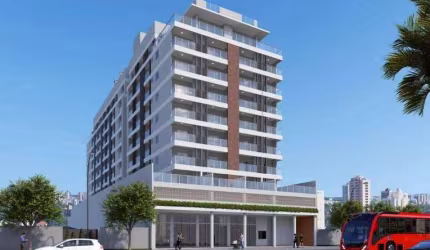Apartamento com 1 quarto com sacada  à venda, 25 m² por R$ 277.700 - Boa Vista - Curitiba/PR