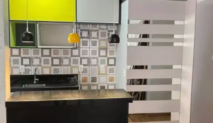 Apartamento Maravilhoso com 44m² 2 Dormitorios e 1 vaga de Garagem