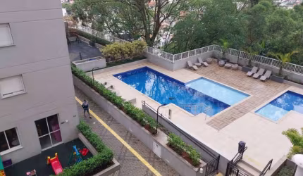 Apartamento Maravilhoso Vista Piscina 55 m² 2 Dormitorios 1 Vaga de Garagem