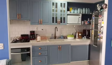 Apartamento com 72 m² 3 Dormitorios sendo 1 Suite e 2 Vagas de Garagens