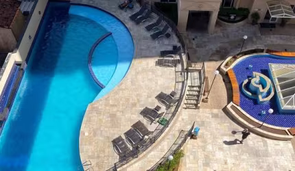 Apartamento Vista Piscina Star Life 2 Dormitorios  2 Vagas de Garagens
