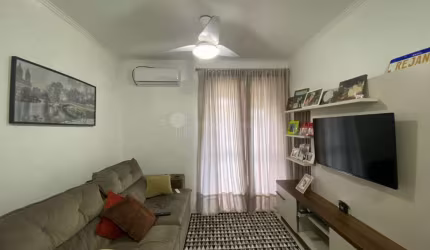 Apartamento semi mobiliado