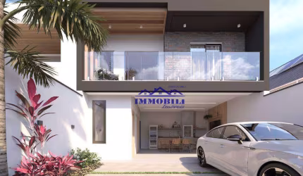 Casa com 3 dormitórios à venda, 153 m² por R$ 779.000,00 - Portal dos Pássaros - São José dos Campos/SP