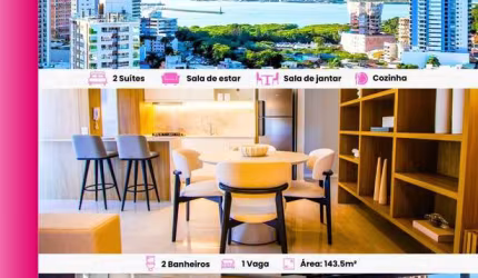 Apartamento Padrão com Cozinha Mobiliada e Localização Privilegiada