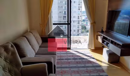 Lindo! apartamento 76m2  vista ampla.  Imóvel bem iluminado e ensolarado com face norte onde pega t