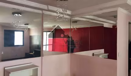Apartamento muito aconchegante com 2 dormitórios 1 vaga   à venda, 77 m² por R$ 690.000,00 - Chácar