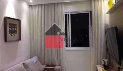 Lindo apartamento, com móveis planejados, piso em porcelanato , ao lado da estação Ana Neri do fura