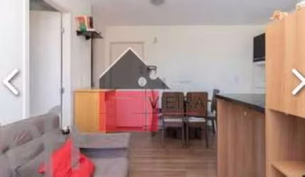 Apartamento semi-mobiliado a venda no Cambuci com 1 dormitório, 34 m², sala, 1 banheiro, cozinha co
