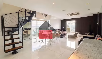 Lindo Apartamento para locação mobiliado com  200 área útil no melhor condomínio de Cerqueia César,