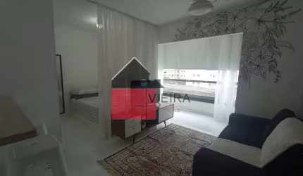 Lindo Studio à venda, Cambuci, São Paulo, SP. Apartamento 100% de moveis planejado, sacada  envidra
