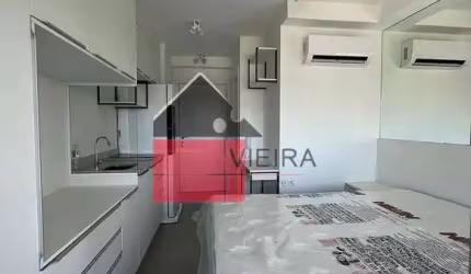 Studio Mobiliado com ar condicionado para locação,  próximo da estação de metrô Chácara Klabin, Jar