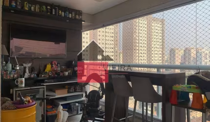 Apartamento com Varanda Gourmet, Andar Alto e Ar-Condicionado, à venda, Barra Funda, São Paulo, SP