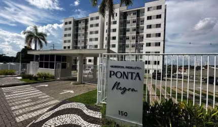 Apartamento no 6º andar, mobiliado, 3 quartos, sendo uma suíte, Ponta Negra, Próximo ao Shopping
