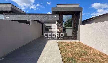 Casa com 3 quartos, sendo 1 suíte, no Cará Cará