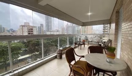 Apartamento com 3 dormitórios à venda, 145 m² por R$ 1.540.000,00 - Gonzaga - Santos/SP
