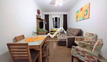 Apartamento com 2 dormitórios sendo 1 suíte,  à venda, 80 m² por R$ 320.000 - Encruzilhada - Santos/SP
