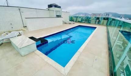 Apartamento com 1 dormitório comlazer completo à venda, 54 m² por R$ 320.000 - Macuco - Santos/SP