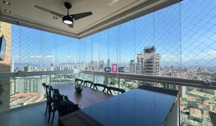 Apartamento com 3 dormitórios à venda, 119 m² por R$ 1.850.000,00 - Ponta da Praia - Santos/SP