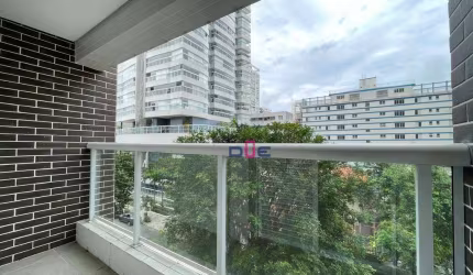 Apartamento Quadra Praia Frente com 2 dormitórios à venda, 82 m² por R$  - Aparecida - Santos/SP