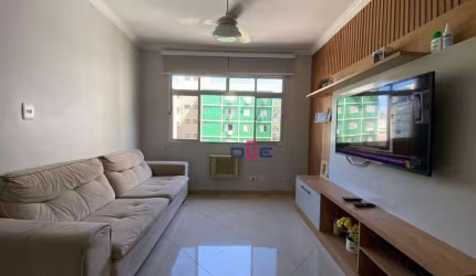 Apartamento no Jaú com 3 dormitórios, andar alto, vaga box privativa e elevador à venda, 83 m² por R$ 500.000 - Embaré - Santos/SP