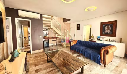 Cobertura com 3 dormitórios à venda, 169 m² por R$ 2.300.000 - Pompeia - Santos/SP