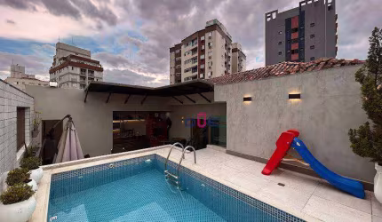 Casa com 3 dormitórios à venda, 170 m² por R$ 1.900.000 - Embaré - Santos/SP