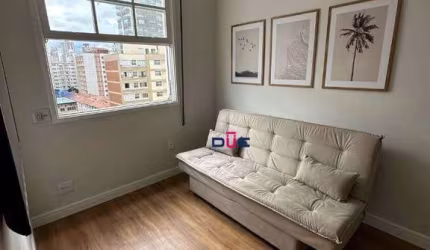 Apartamento com 1 dormitório à venda, 36 m² por R$ 335.000 - Embaré - Santos/SP