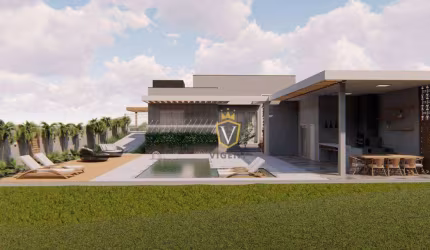 Casa com 3 suítes à venda, 180 m² por R$ 1.950.000 - Condomínio Horizonte Azul II- Itupeva/SP