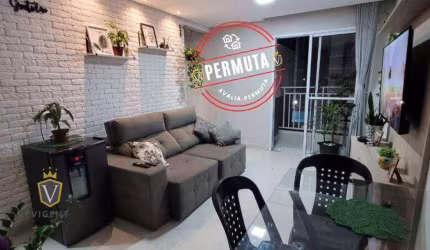 Apartamento com 2 dormitórios à venda, 50 m² por R$ 365.000,00 - Residencial Pacaembu I - Itupeva/SP