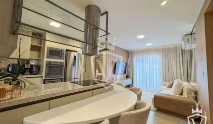 Apartamento Flat mobiliado com 2 quartos para alugar - Centro/ Anhangabaú - Jundiaí/SP