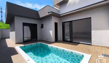 Casa Térrea com 03 Suítes e Piscina a venda, Condominio Gran Ville-Itupeva -SP