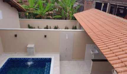 Casa com 2 dormitórios à venda, 92 m² por R$ 456.000,00 - Agenor Campos - Mongaguá/SP