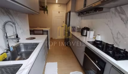 Apartamento com 95 metros, 3 dormitórios suite  e totalmente reformado, e todo planejado, cozinha integrada com a sala