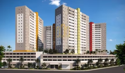 Apartamento 65,5m² á venda - 3 dormitórios - 2 Banheiros - Residencial Flamboyant