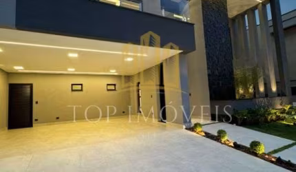 Linda casa com projeto contemporâneo à venda, Condomínio Jardim do Golfe - São José dos Campos/SP