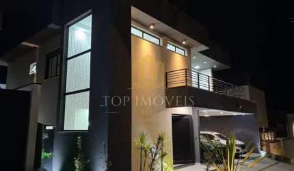Lindissima Casa Condominio Monaco Urbanova  Snooker Room e vista permanente para a Serra 2 Suites Master
