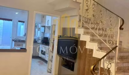 linda casa dois dormitórios suíte espaço gourmet em condominio fechado