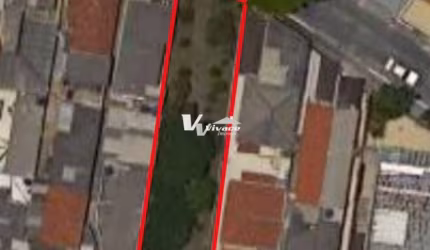 Terreno com 620m² e testada 9,5m