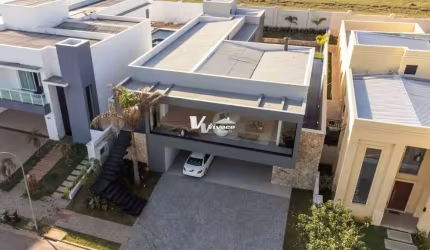 EXCELENTE CASA EM CONDOMÍNIO DISPONÍVEL PARA LOCAÇÃO EM ALPHAVILLE COM 430M² DE ÁREA CONSTRUÍDA