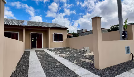 Construção nova em região de moradores no bairro Nazaré