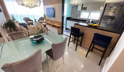 Apartamento 2 quartos luxuoso à venda na Praia do Morro em Guarapari ES