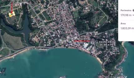 Terreno Lote à venda Próximo ao Mar de Meaipe Guarapari-ES