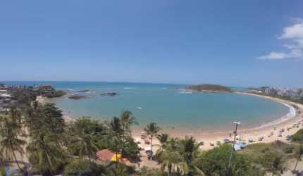 Apartamento 4 quartos à venda de frente para o mar da Enseada Azul, Peracanga, Guarapari-ES