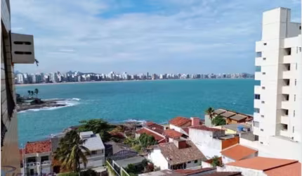 Apartamento à venda no Centro de Guarapari-ES: 3 quartos, 2 suítes, vista para o mar, 95m² - Imperdível!