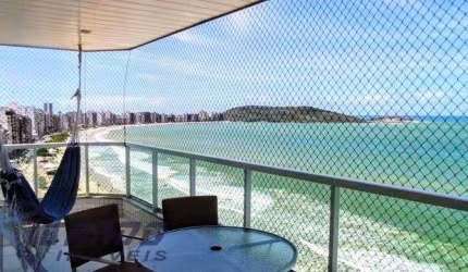 Cobertura duplex de frente para o mar à venda com 5 Suítes na Praia do Morro Guarapari-ES