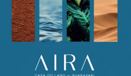 Bem-vindo à AIRA, a casa do Lago, seu refúgio exclusivo em meio a natureza exuberante. (Casa à venda no Reserva Amary - Enseada, Guarapari ES)